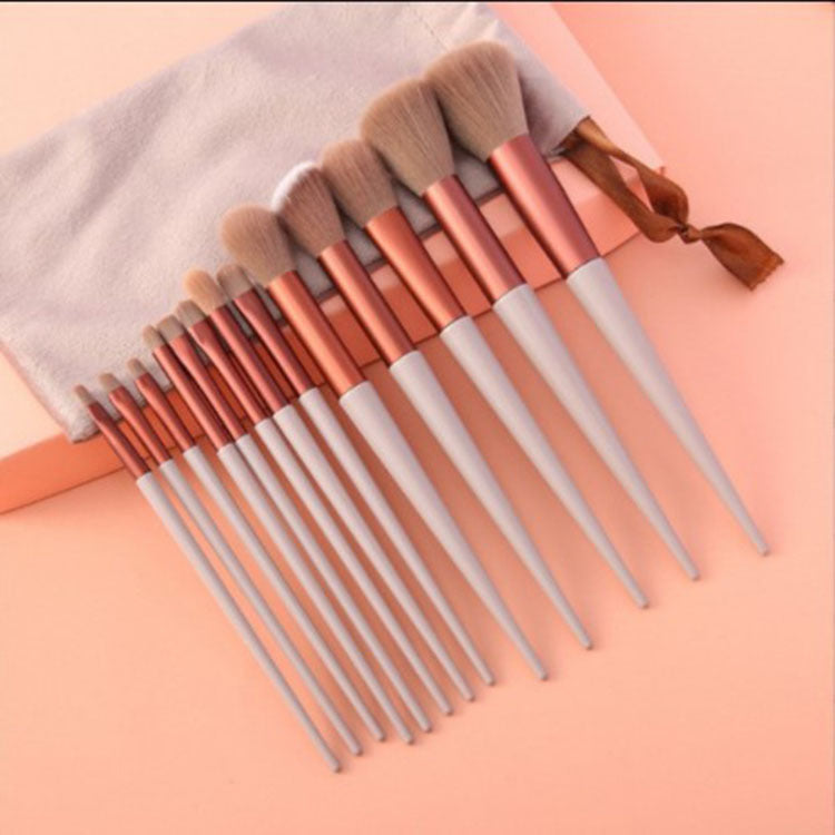 Beauty Bliss Makeup Brush Ensemble -13 Pcs