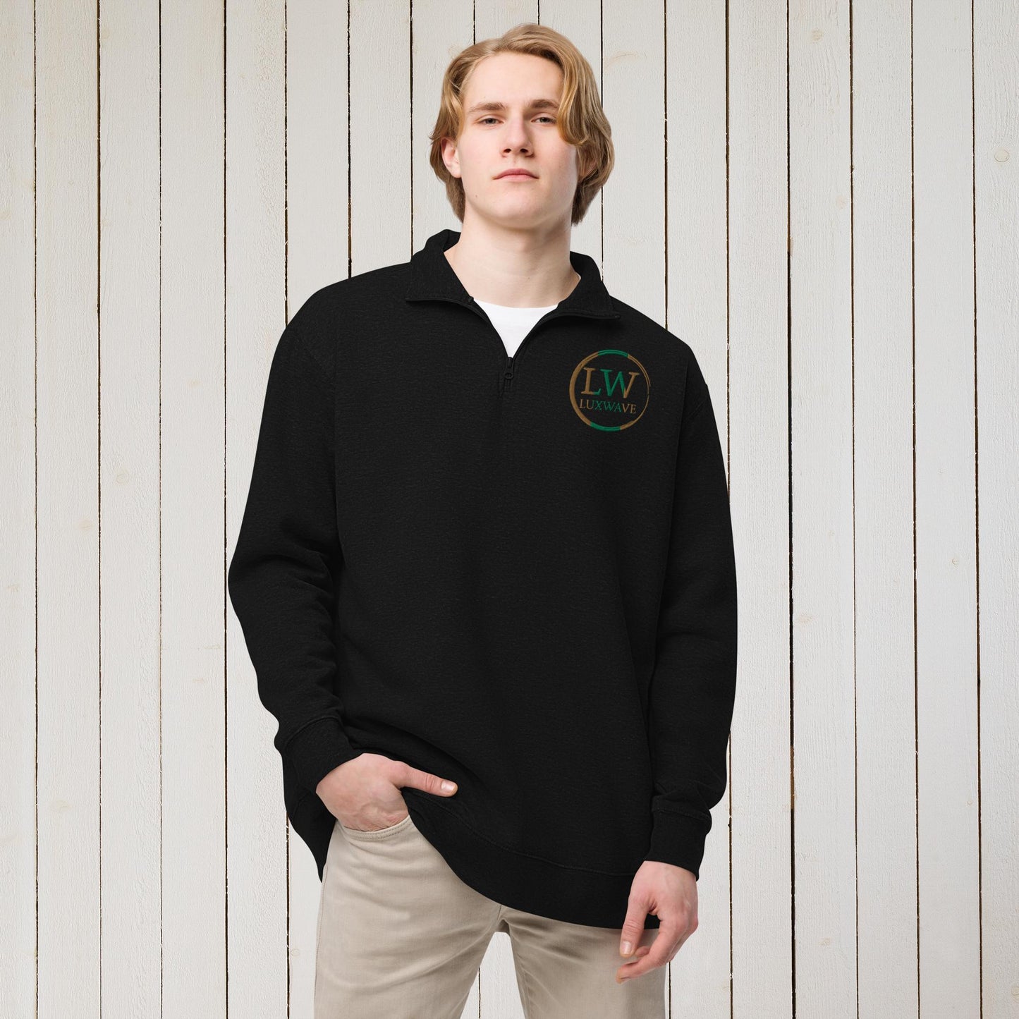 LuxWave Premium Unisex fleece pullover